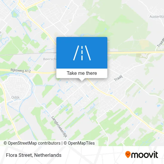 Florastraat map