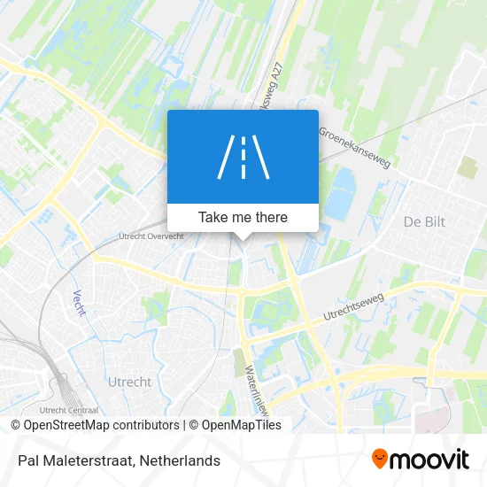Pal Maleterstraat map