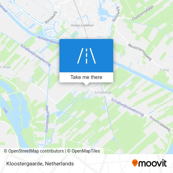 Kloostergaarde map
