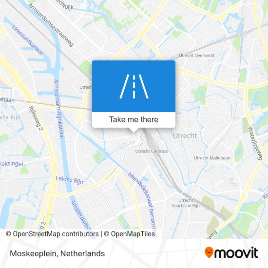 Moskeeplein map