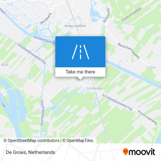 De Groes map