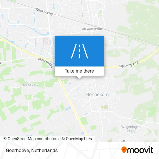 Geerhoeve map