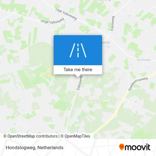 Hondslogweg map