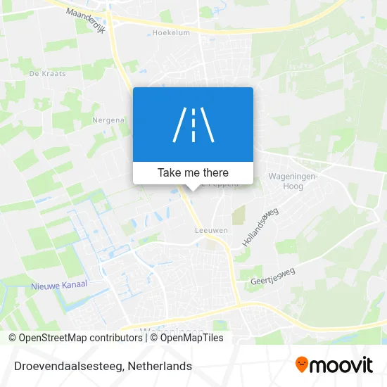 Droevendaalsesteeg map