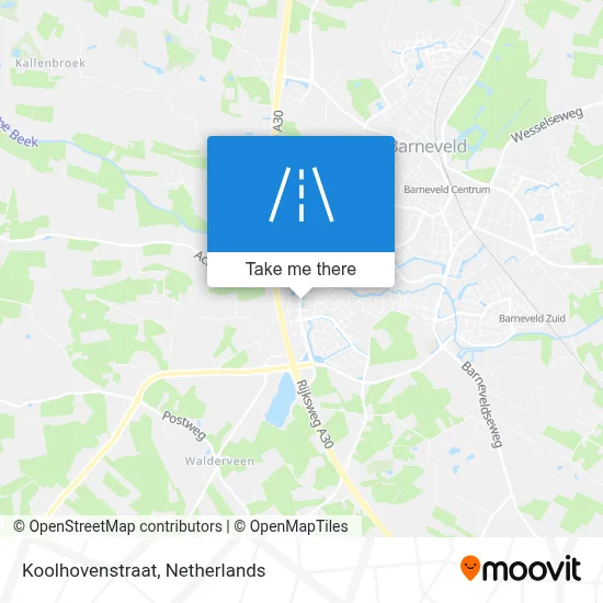 Koolhovenstraat map