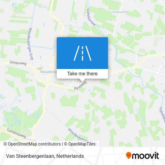 Van Steenbergenlaan map