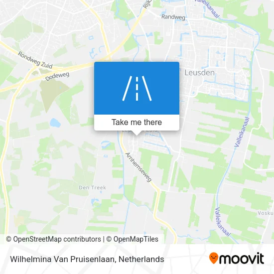 Wilhelmina Van Pruisenlaan map