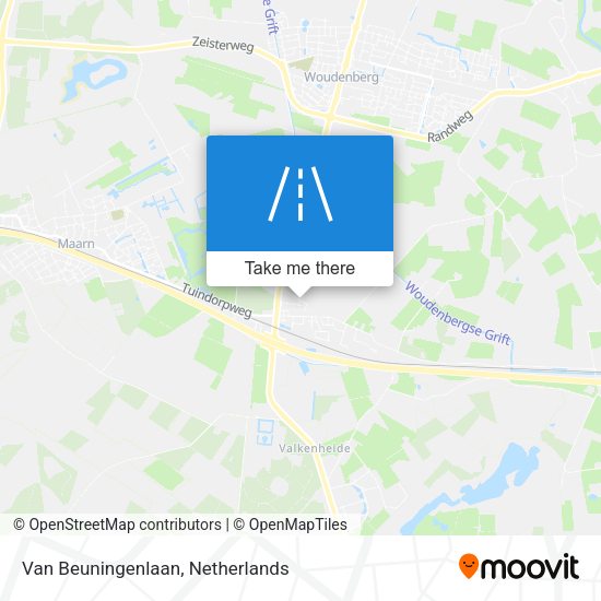 Van Beuningenlaan map