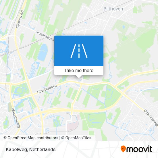 Kapelweg map