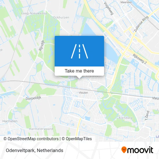 Odenveltpark map