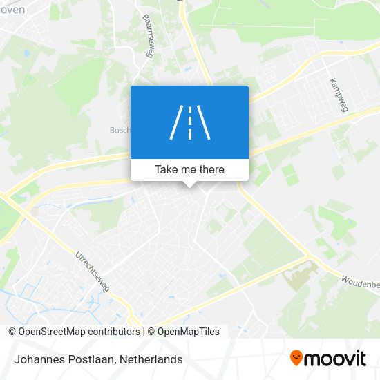 Johannes Postlaan map