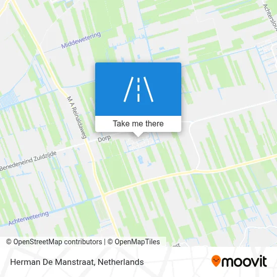 Herman De Manstraat map