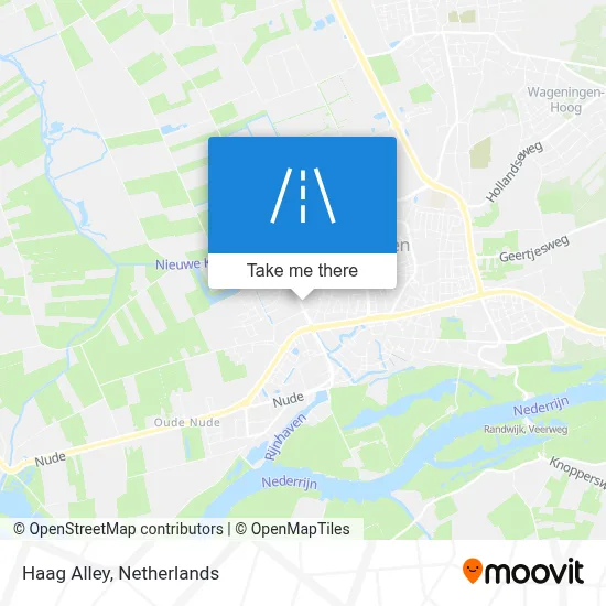 Haagsteeg map