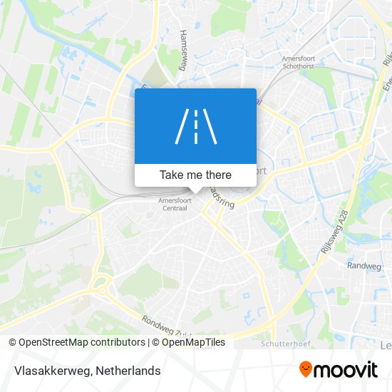 Vlasakkerweg Karte