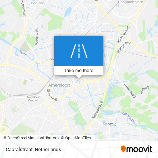 Cabralstraat map