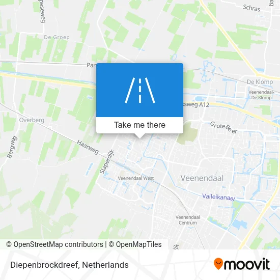 Diepenbrockdreef map