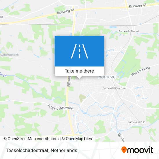 Tesselschadestraat map
