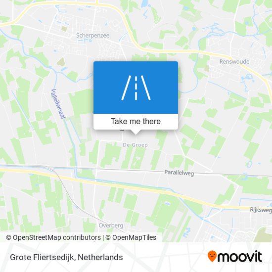 Grote Fliertsedijk map