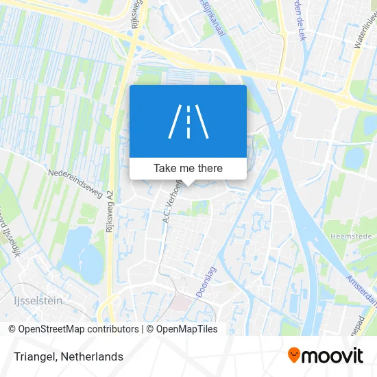 Triangel map