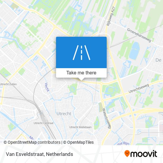 Van Esveldstraat map