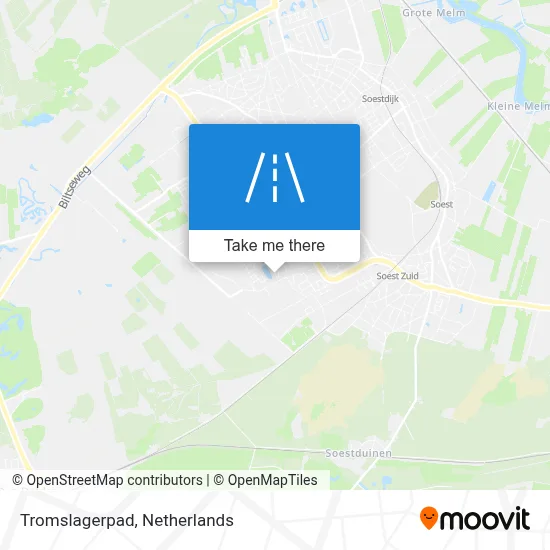 Tromslagerpad map