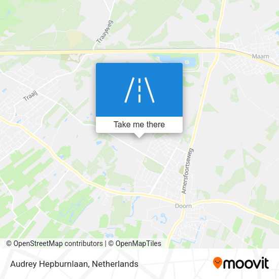 Audrey Hepburnlaan map