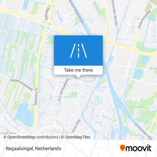 Regaalsingel map