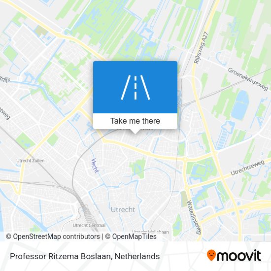 Professor Ritzema Boslaan map