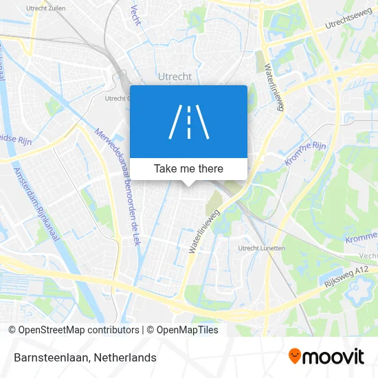 Barnsteenlaan map