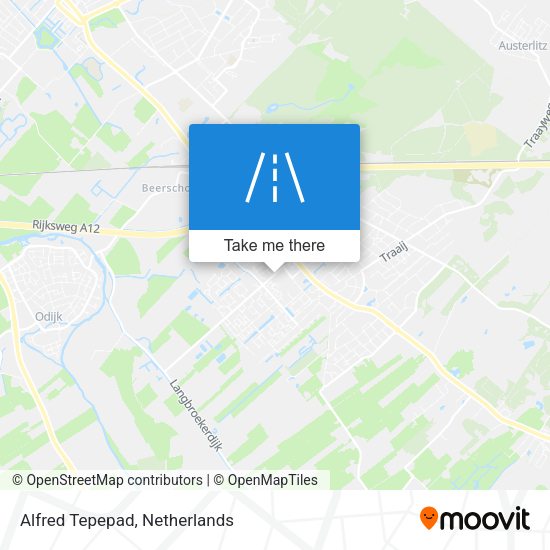 Alfred Tepepad map