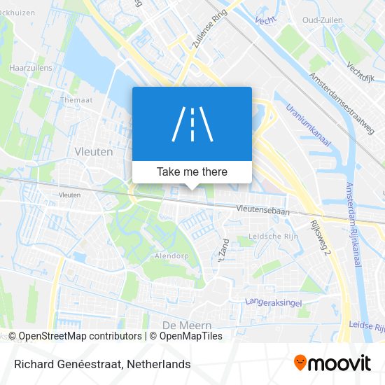 Richard Genéestraat map