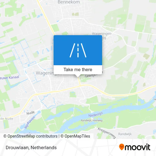 Drouwlaan map