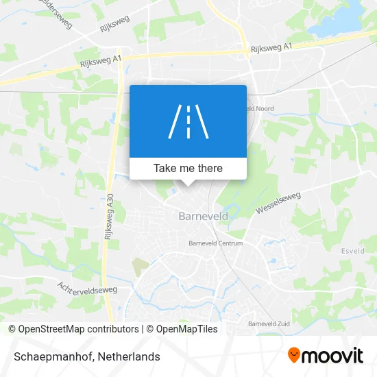 Schaepmanhof map