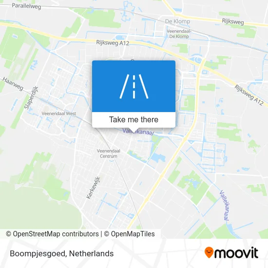 Boompjesgoed map