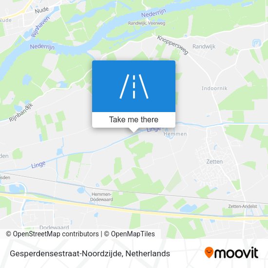 Gesperdensestraat-Noordzijde map