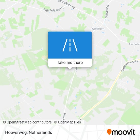 Hoeverweg map