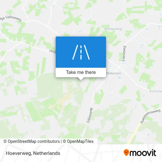 Hoeverweg map