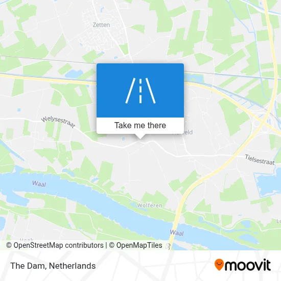 De Dam map