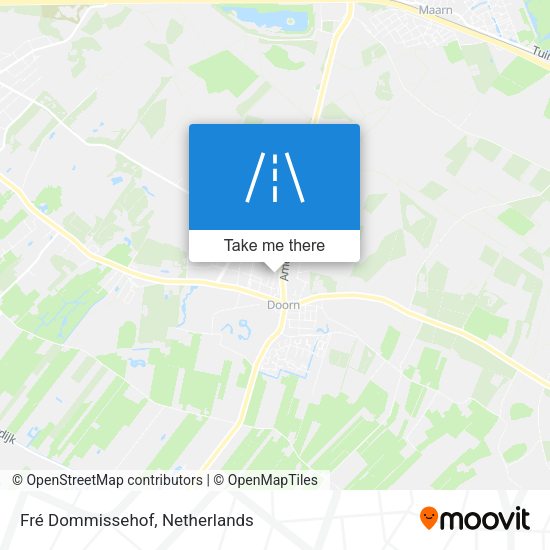 Fré Dommissehof map