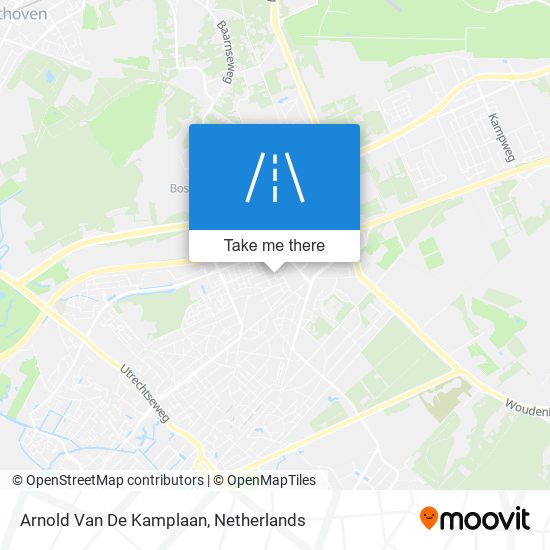 Arnold Van De Kamplaan map