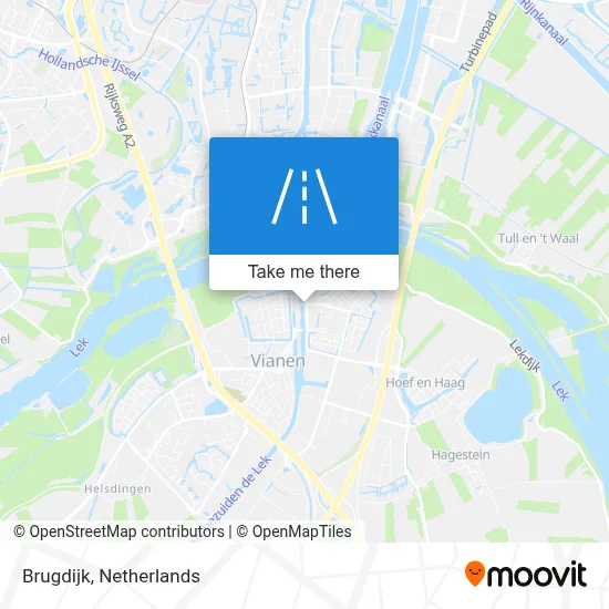 Brugdijk map