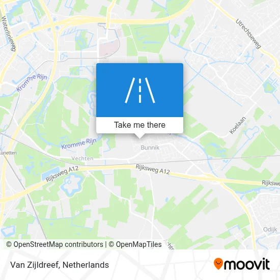 Van Zijldreef map