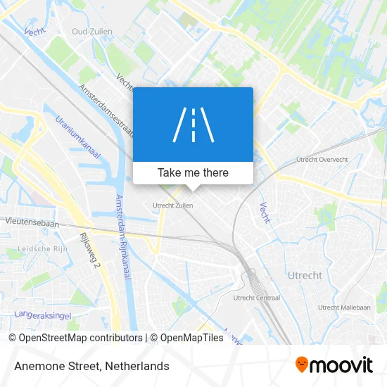 Anemoonstraat map