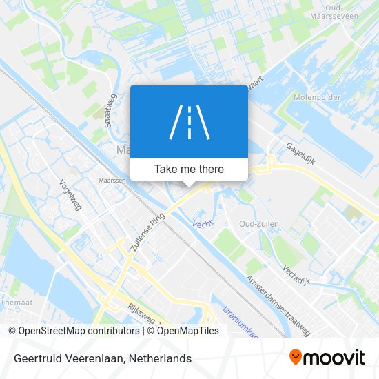 Geertruid Veerenlaan map
