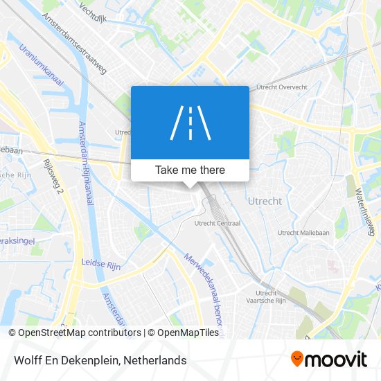 Wolff En Dekenplein map