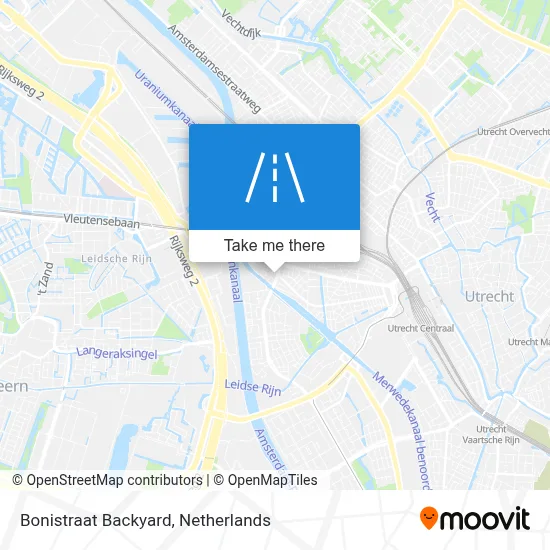 Bonistraat Backyard map