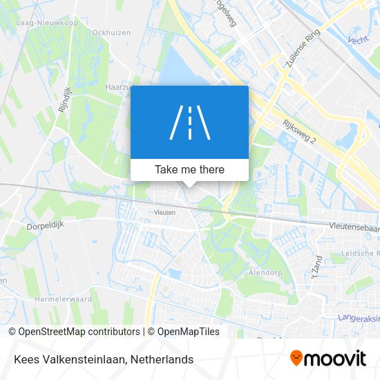Kees Valkensteinlaan map