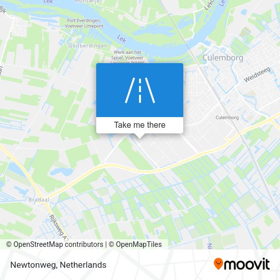 Newtonweg map