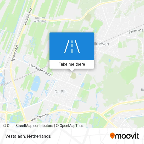 Vestalaan map