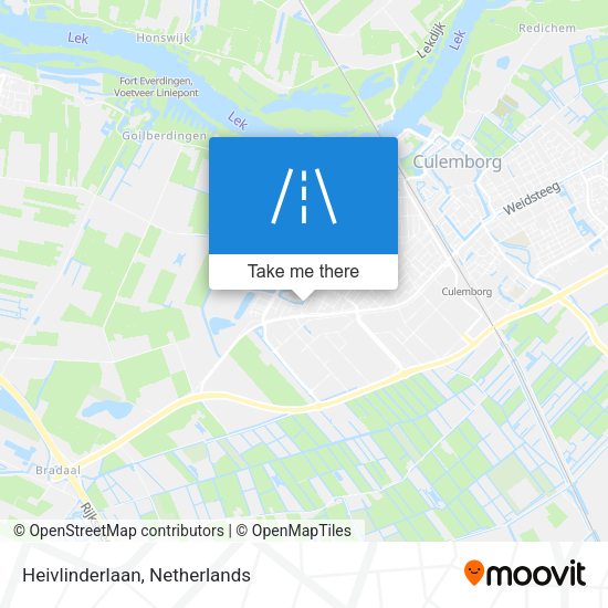 Heivlinderlaan map